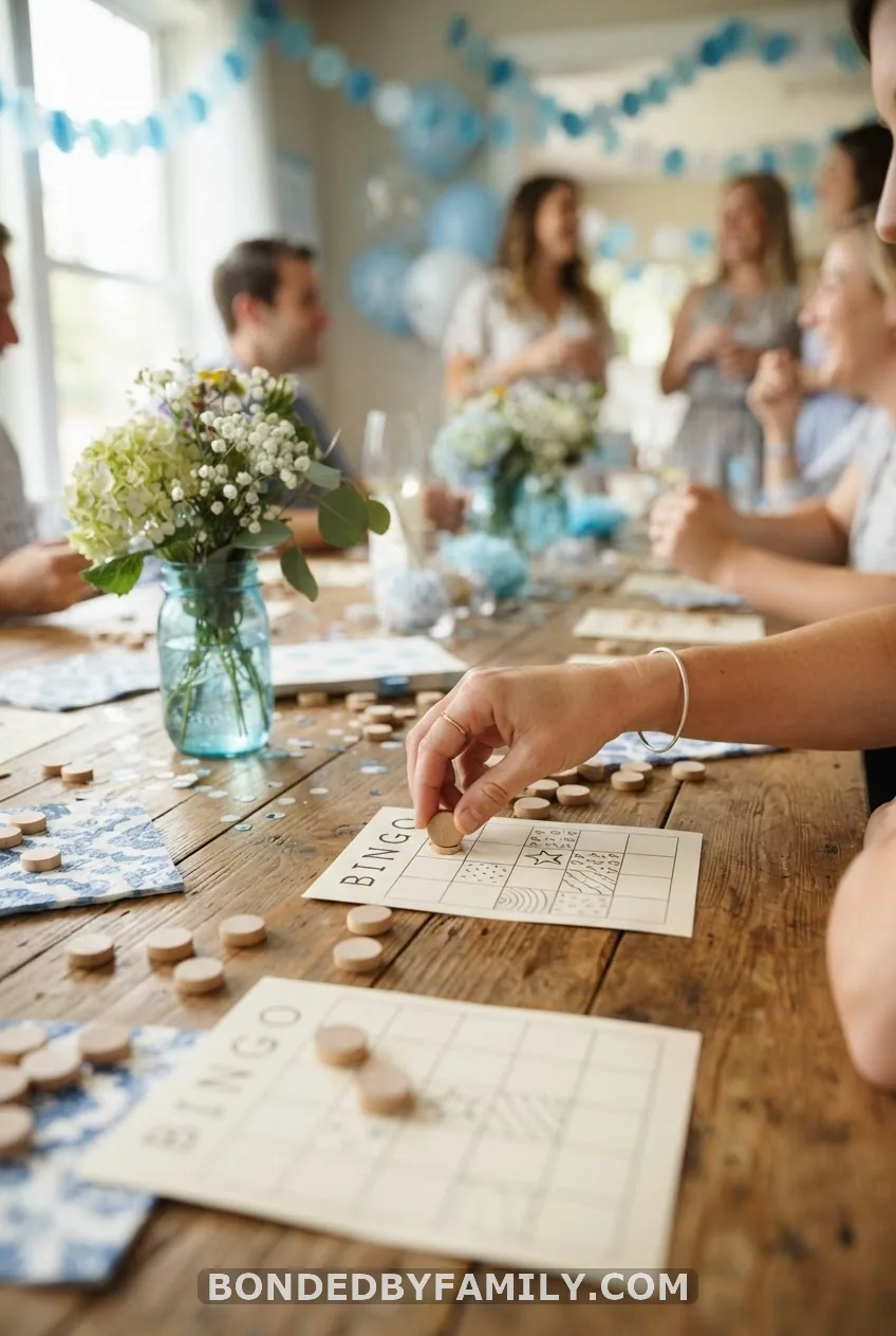 Mommy or Daddy Game and Find-the-Guest Baby Bingo