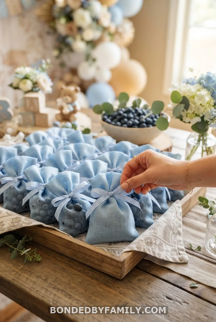 Favors, Diaper Raffle Prizes and "Berry Much" Thank-Yous - A Cautionary Tale