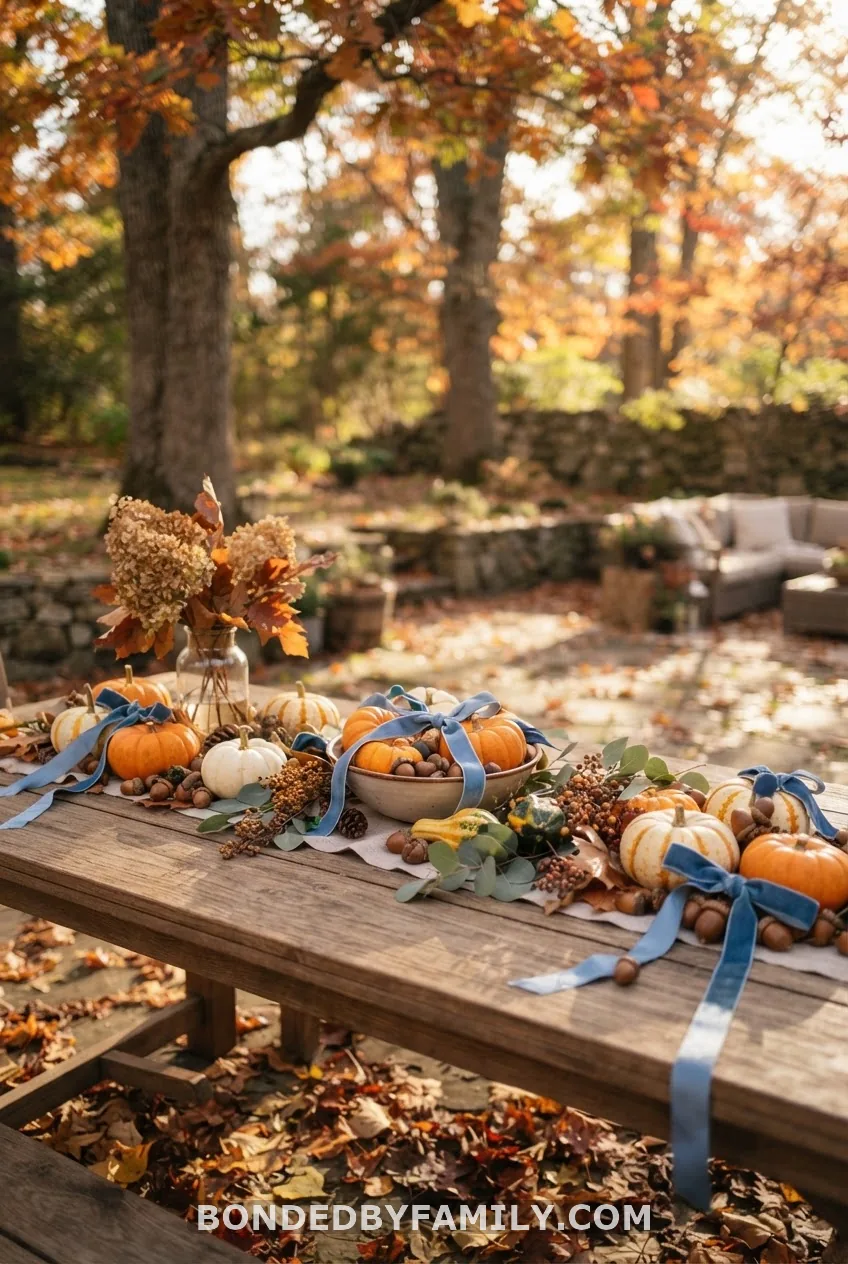 Fall or October Boy Baby Shower