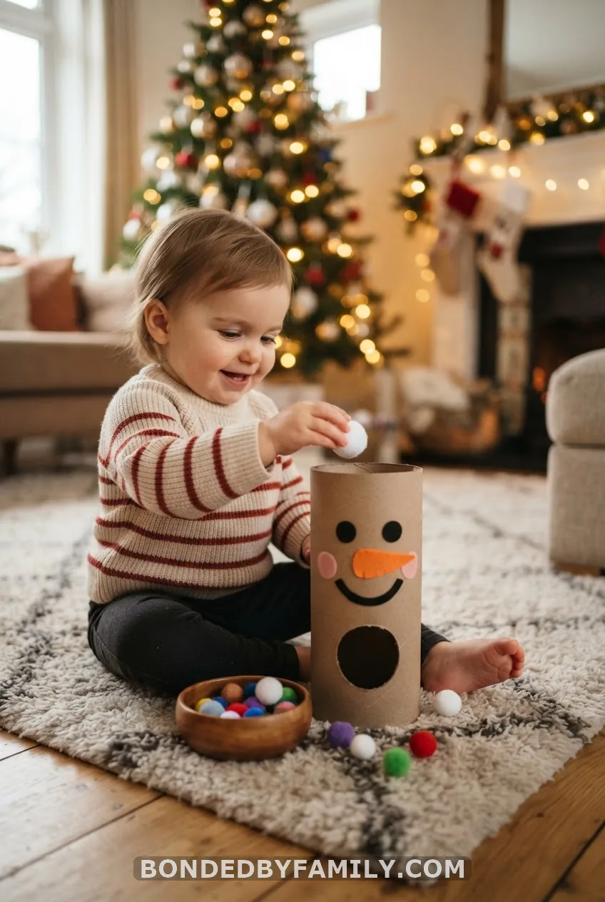 Snowman Pom-Pom Drop