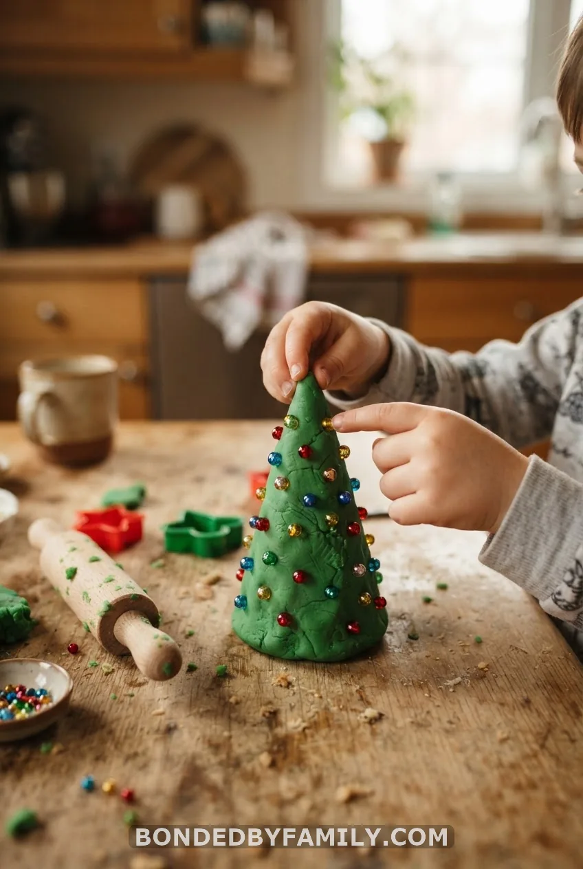 Playdough Christmas Trees