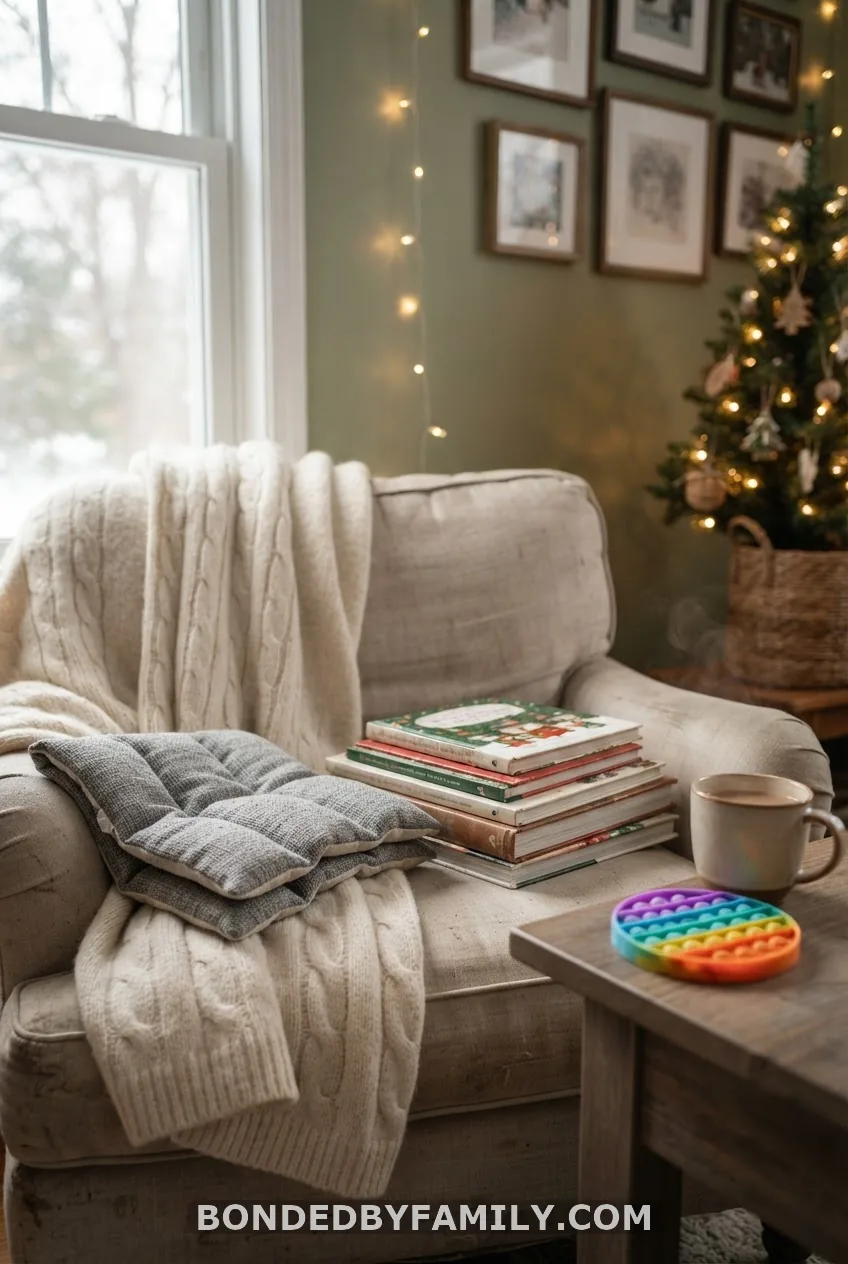 Calm-Down Christmas Corner