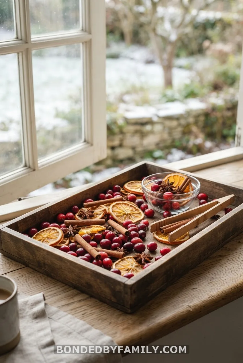 Winter Spice and Cranberry Bin (Ages 3 and Up)