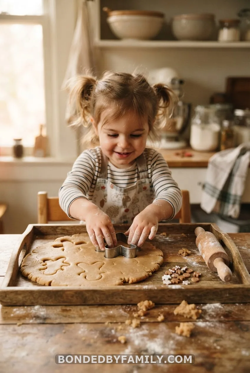 Gingerbread Cloud Dough Sensory Bin