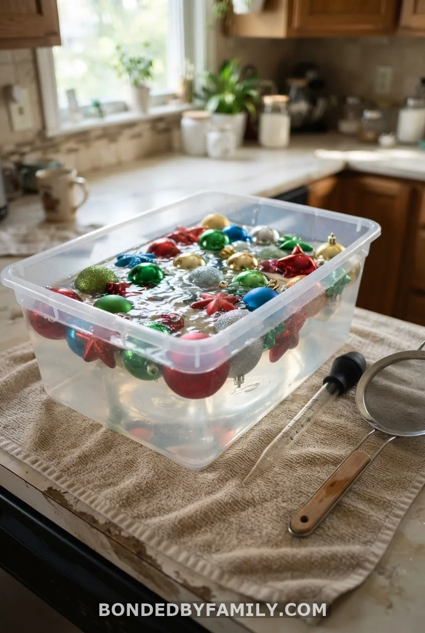 Christmas Water Play Bin