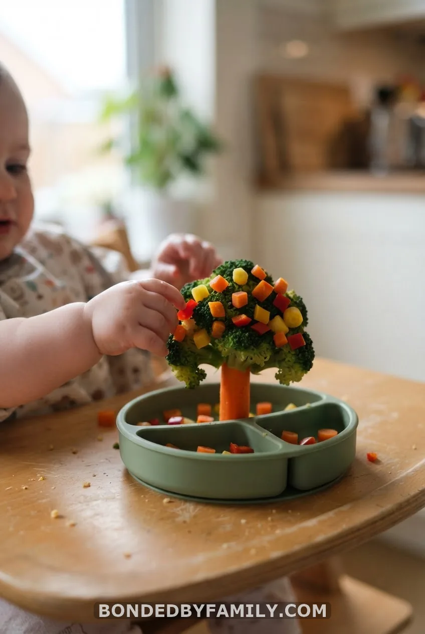 The Edible Christmas Tree Bin for Babies