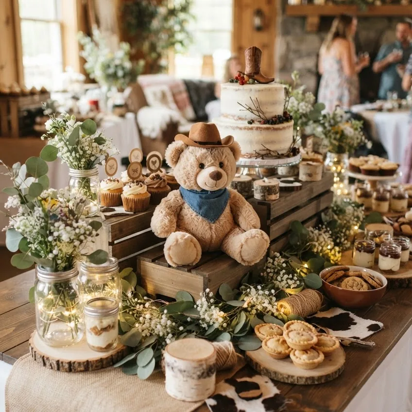 What Is a Cowboy Teddy Bear Baby Shower Theme?