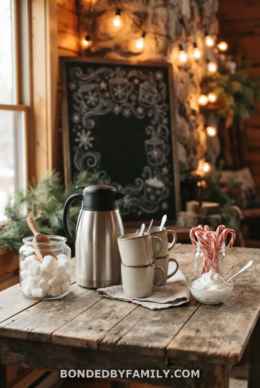 "Baby, It's Cold Outside" Hot Cocoa Bar Shower
