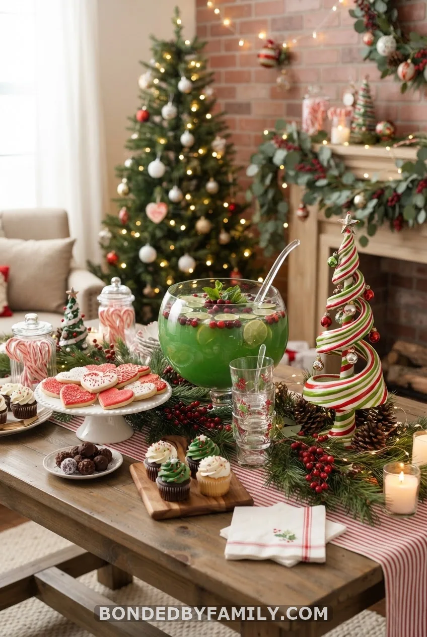 Grinch-Mas Green Shower