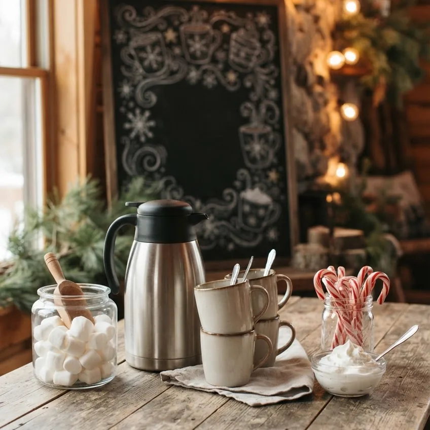 "Baby, It's Cold Outside" Hot Cocoa Bar Shower