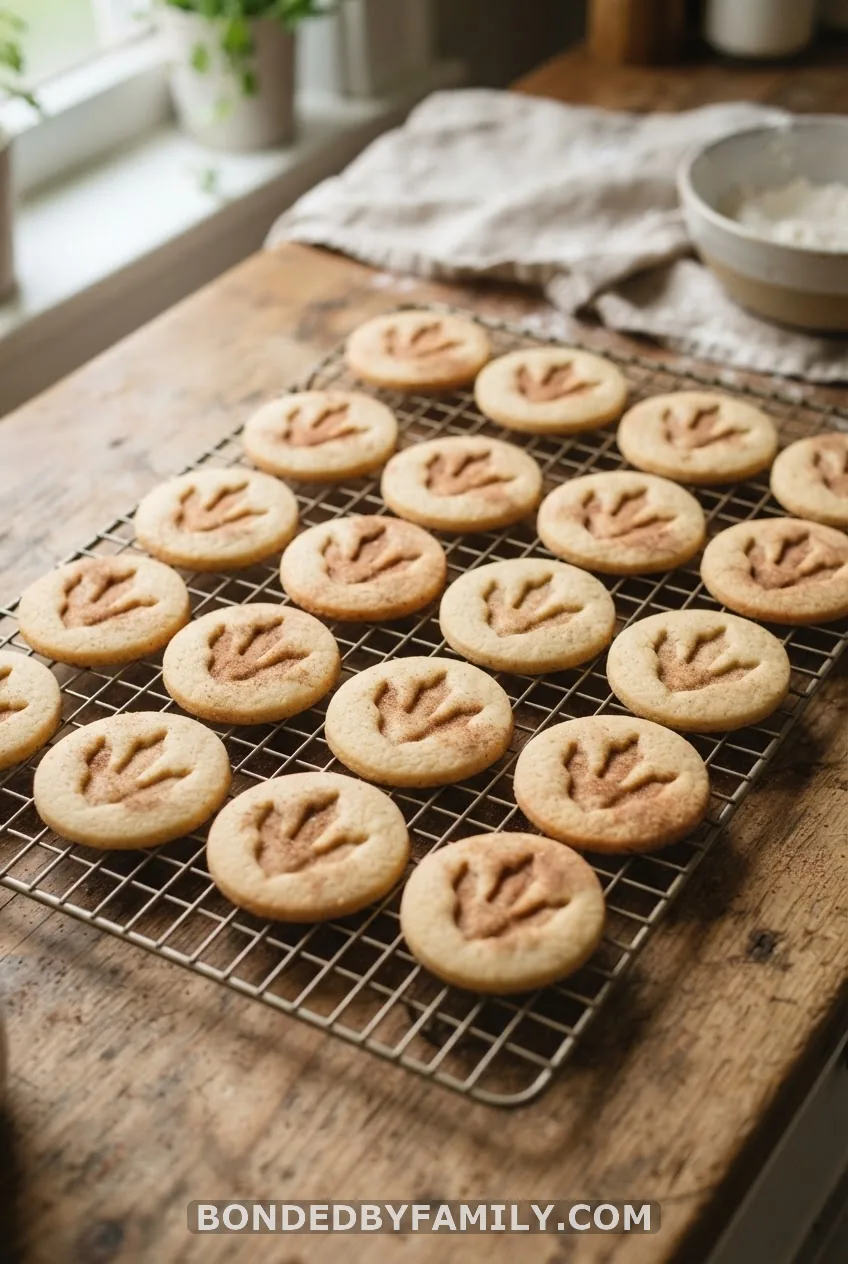 Footprint Sugar Cookies (Mythbusting the "Hard" Reputation)