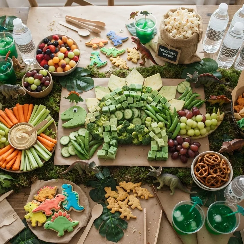 How to Build a Dinosaur Snack Table (Start Here)