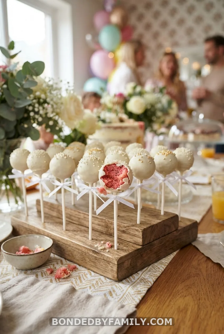 DIY Gender Reveal Cake Pops