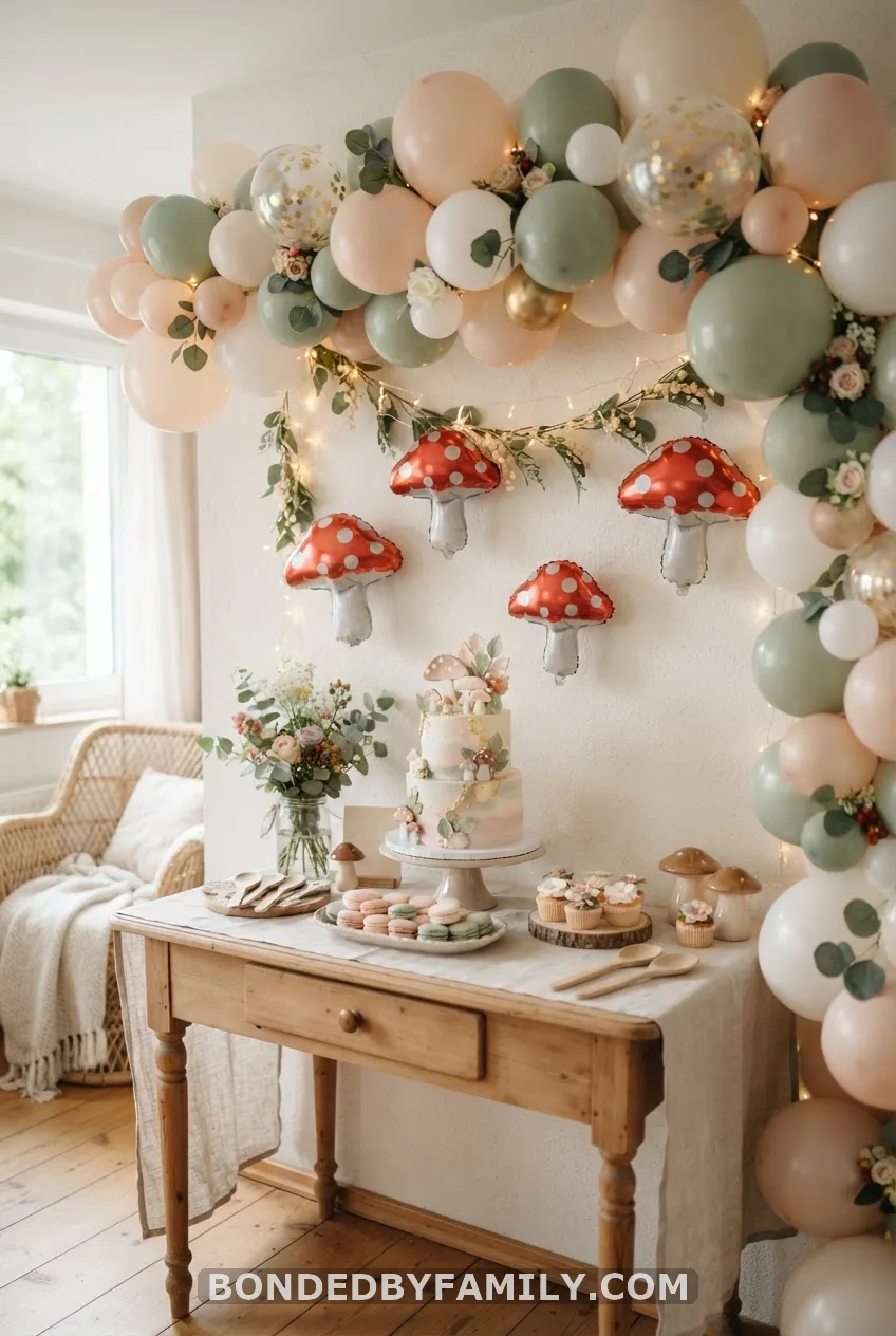 Enchanting Fairy Decor & a Backdrop That Does the Work For You