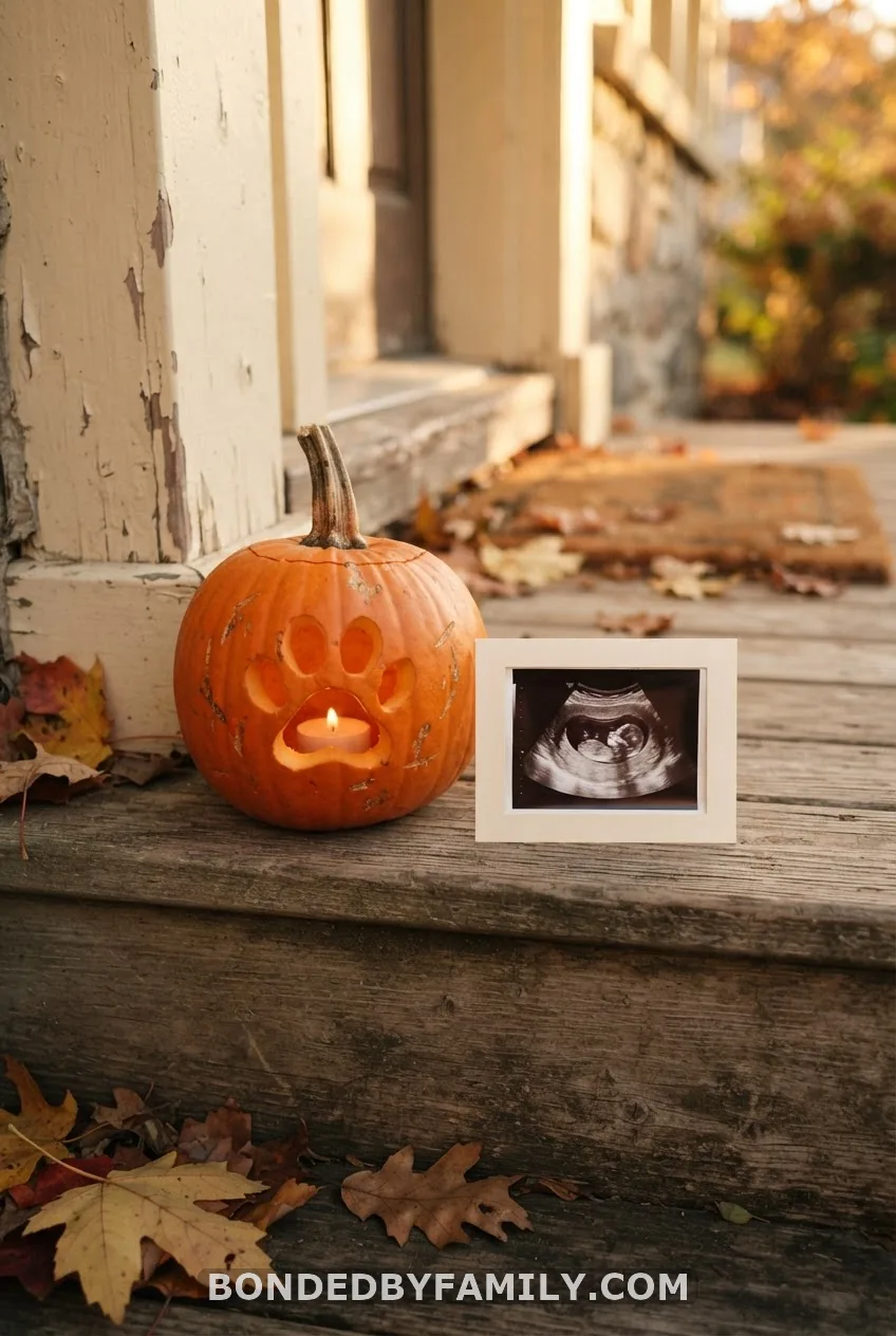 Paw Print and Footprint Pumpkin