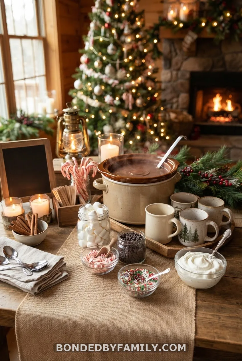 Baby, It's Cold Outside Hot Chocolate Bar