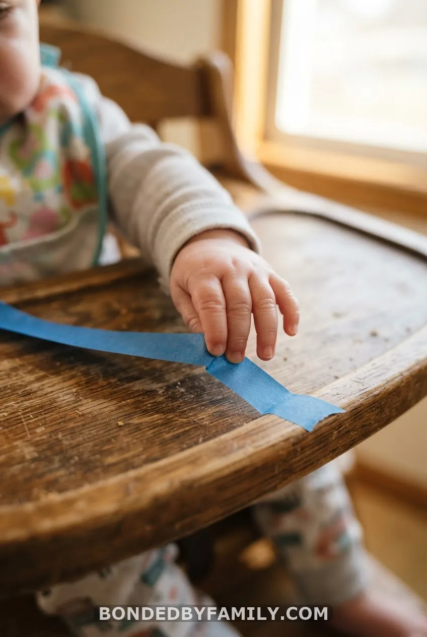 Painter's Tape Peeling Fun