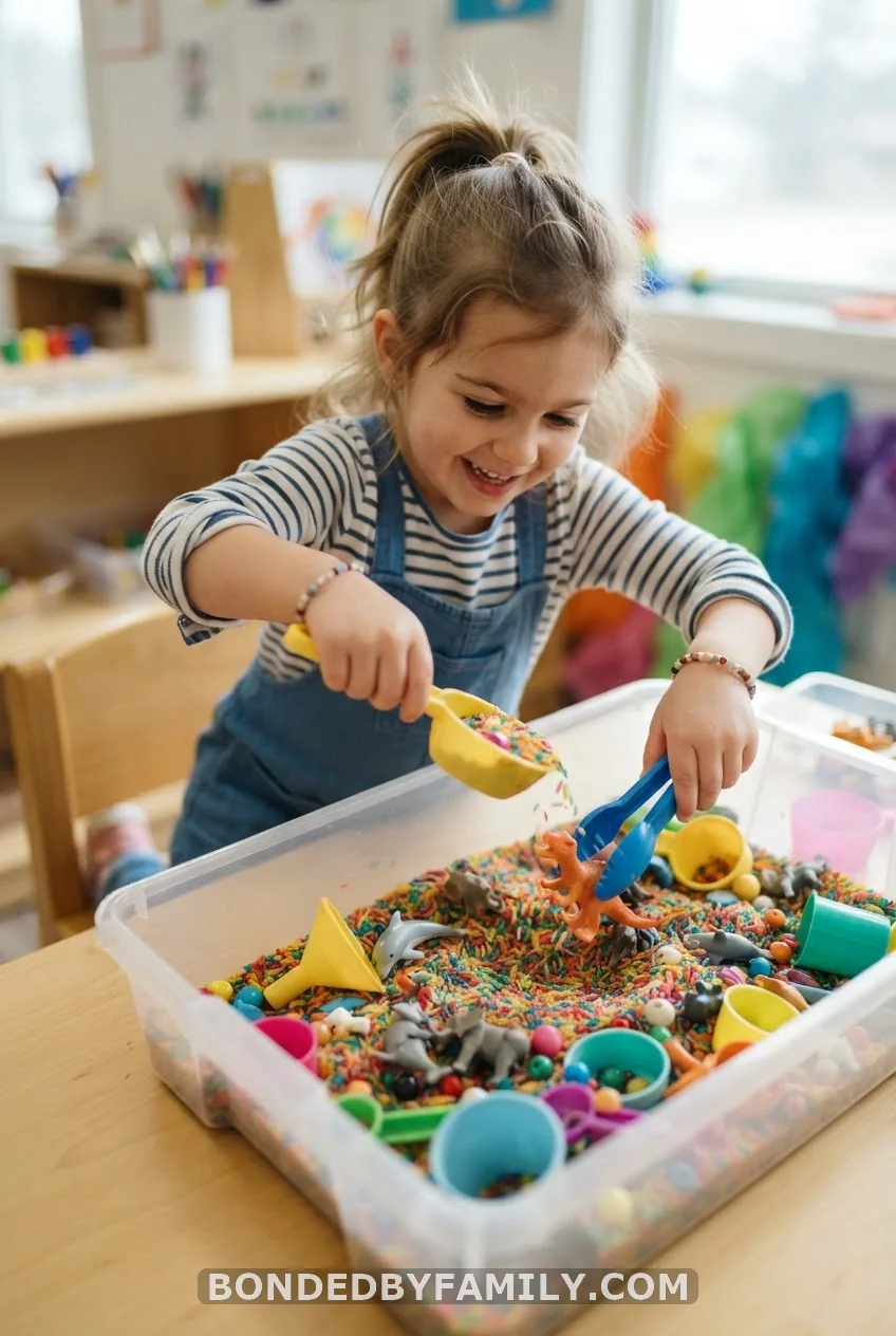 Sensory Bin Fine Motor Play