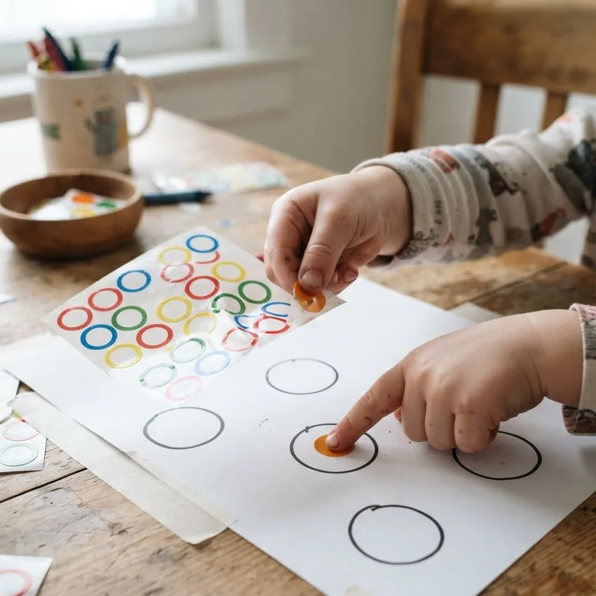 Sticker Peel-and-Stick Target Practice