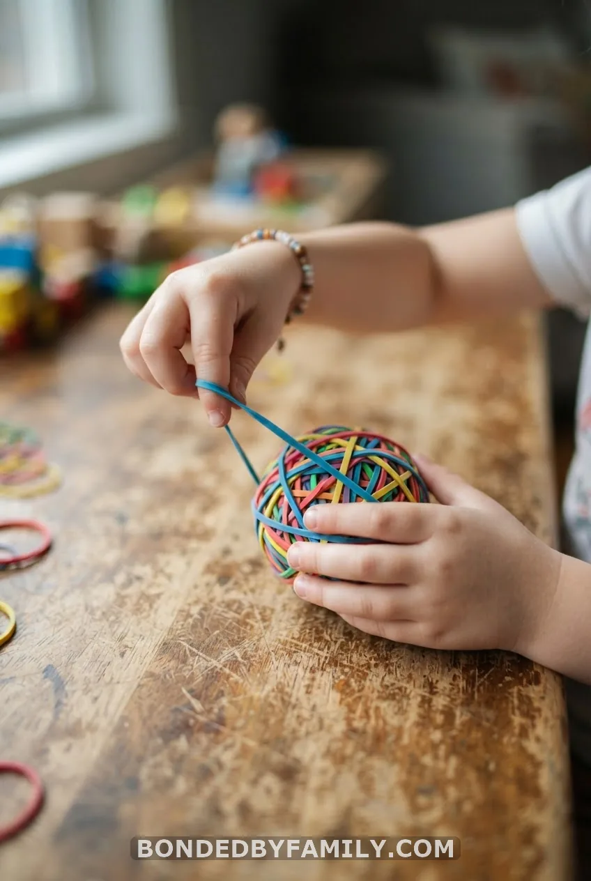 Rubber Bands Around a Ball