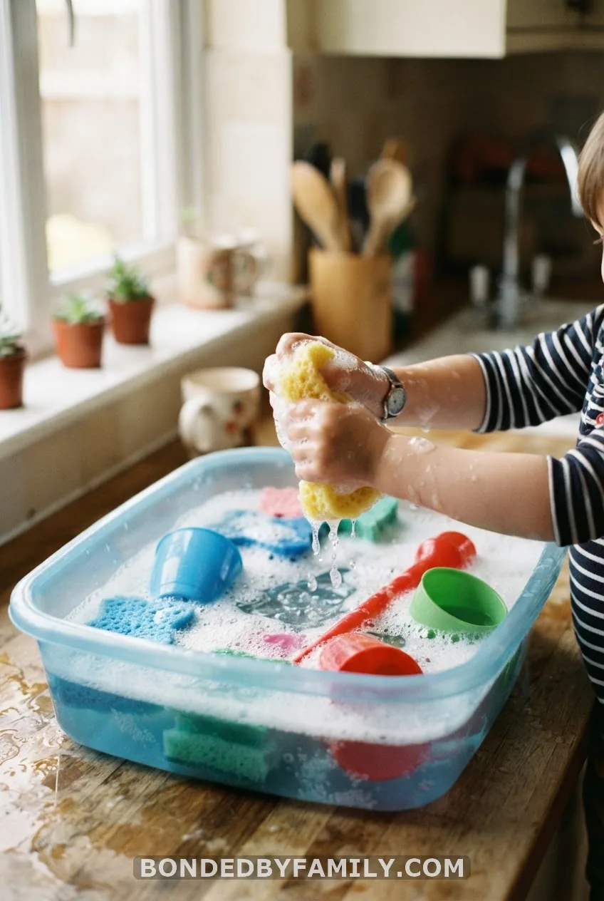 Sponge Squeeze and Scoop Water Bin