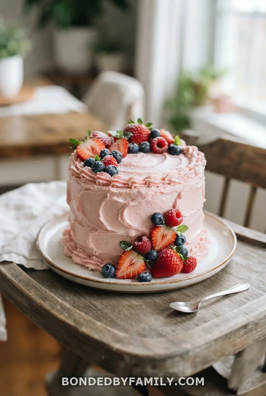 Berry First Birthday Cake Ideas