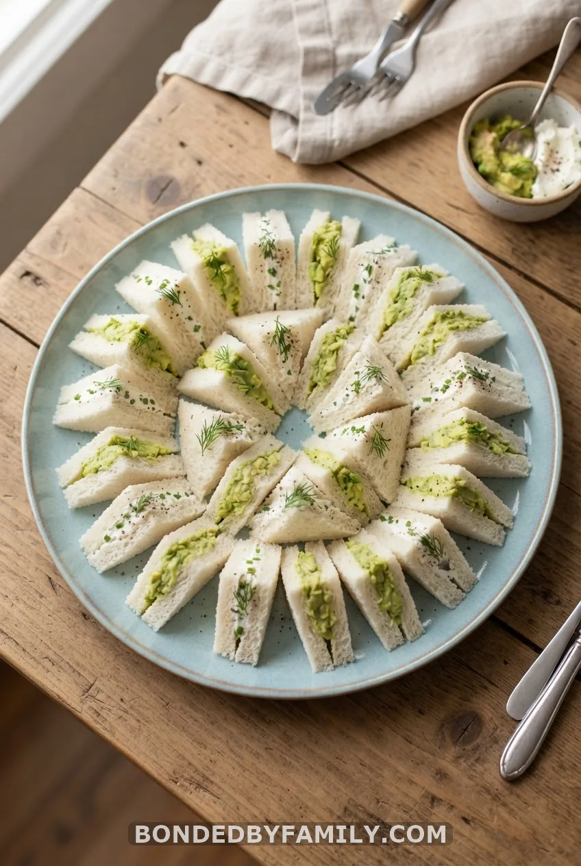 Mini Sandwiches, Cut Small