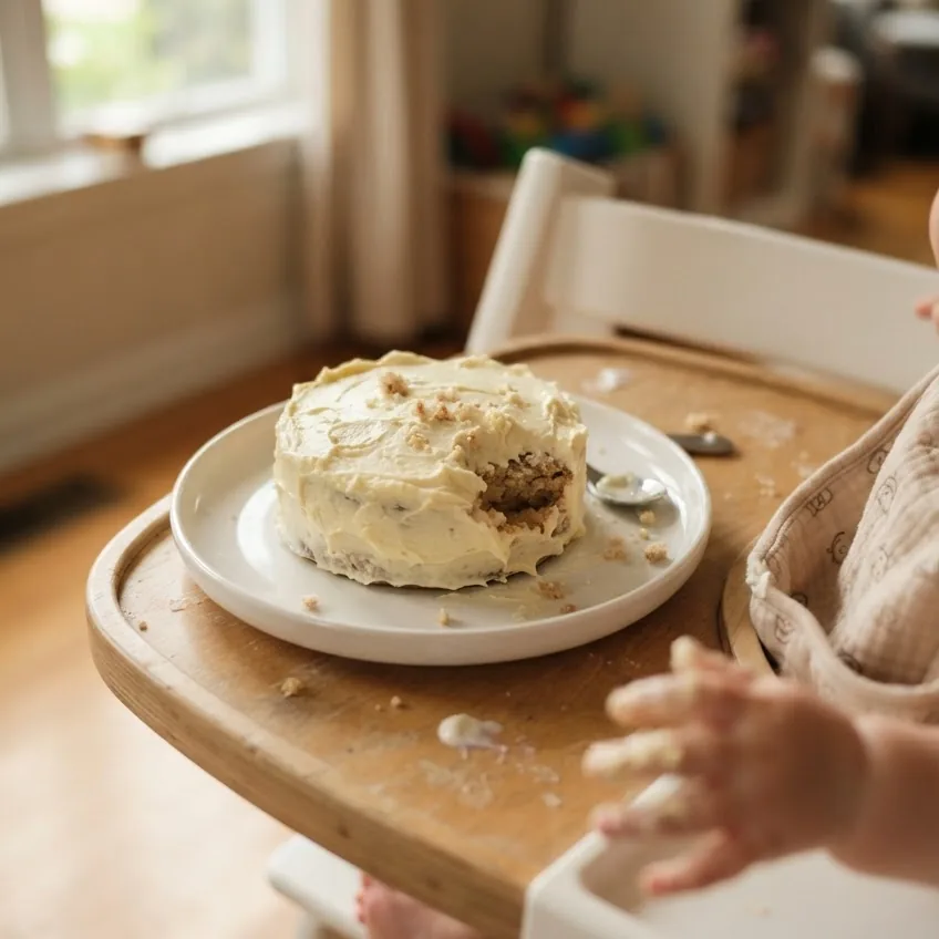 No-Sugar Banana Smash Cake