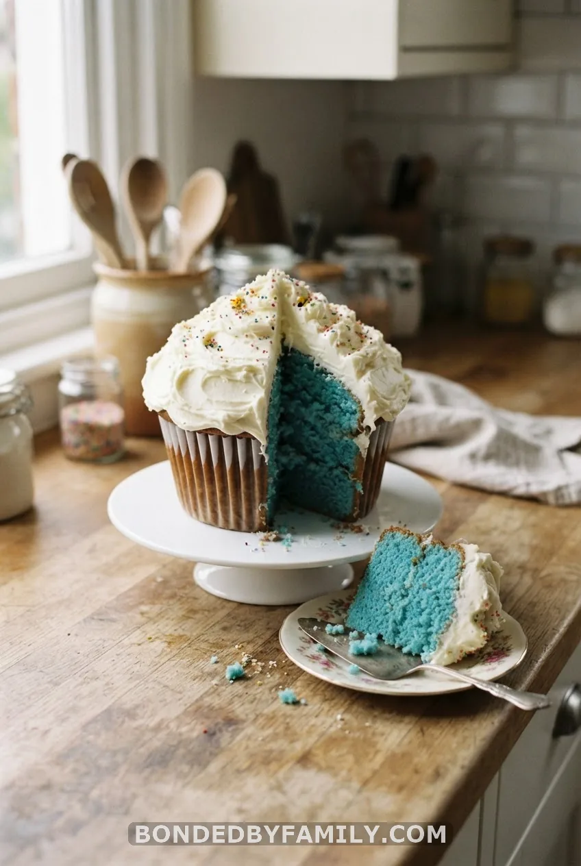 Giant Cupcake Reveal (A Cautionary Tale)