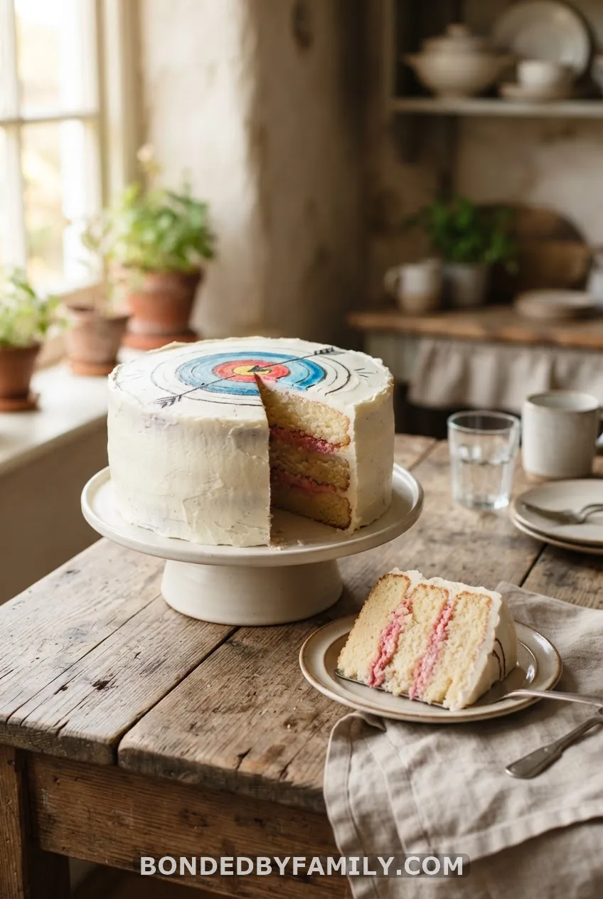 Target/Arrow Hidden-Filling Cake