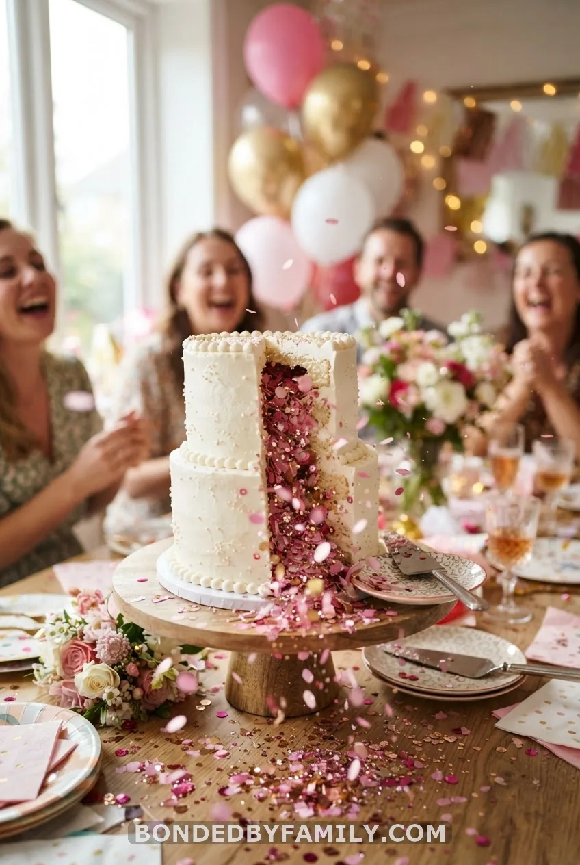 Confetti Pop Two-Tier Cake