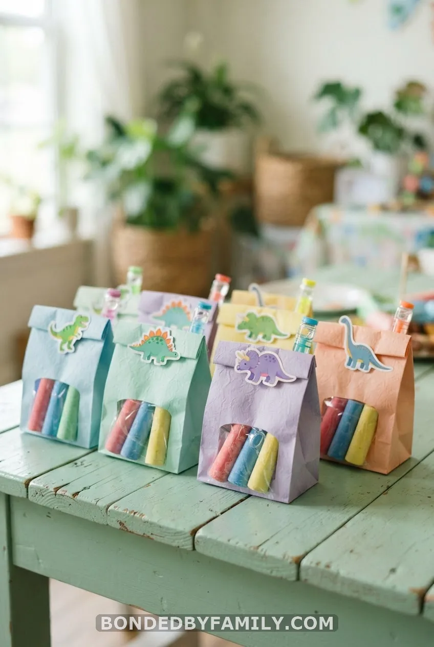 Girly Dino Favors and Where the Splurge Money Actually Belongs