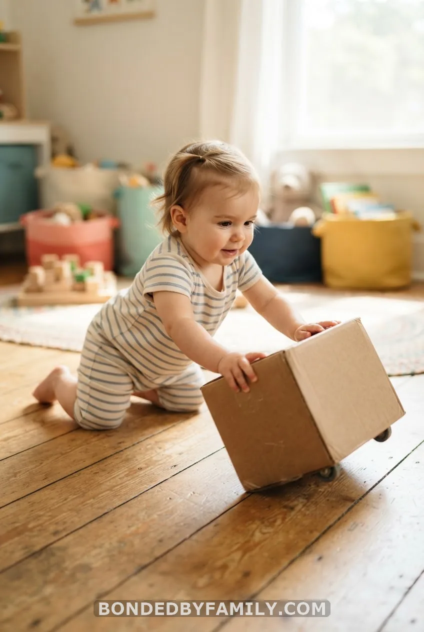 Push-and-Chase with a Box