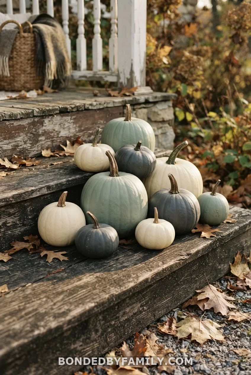 Painted Pumpkins for a Non-Orange Aesthetic