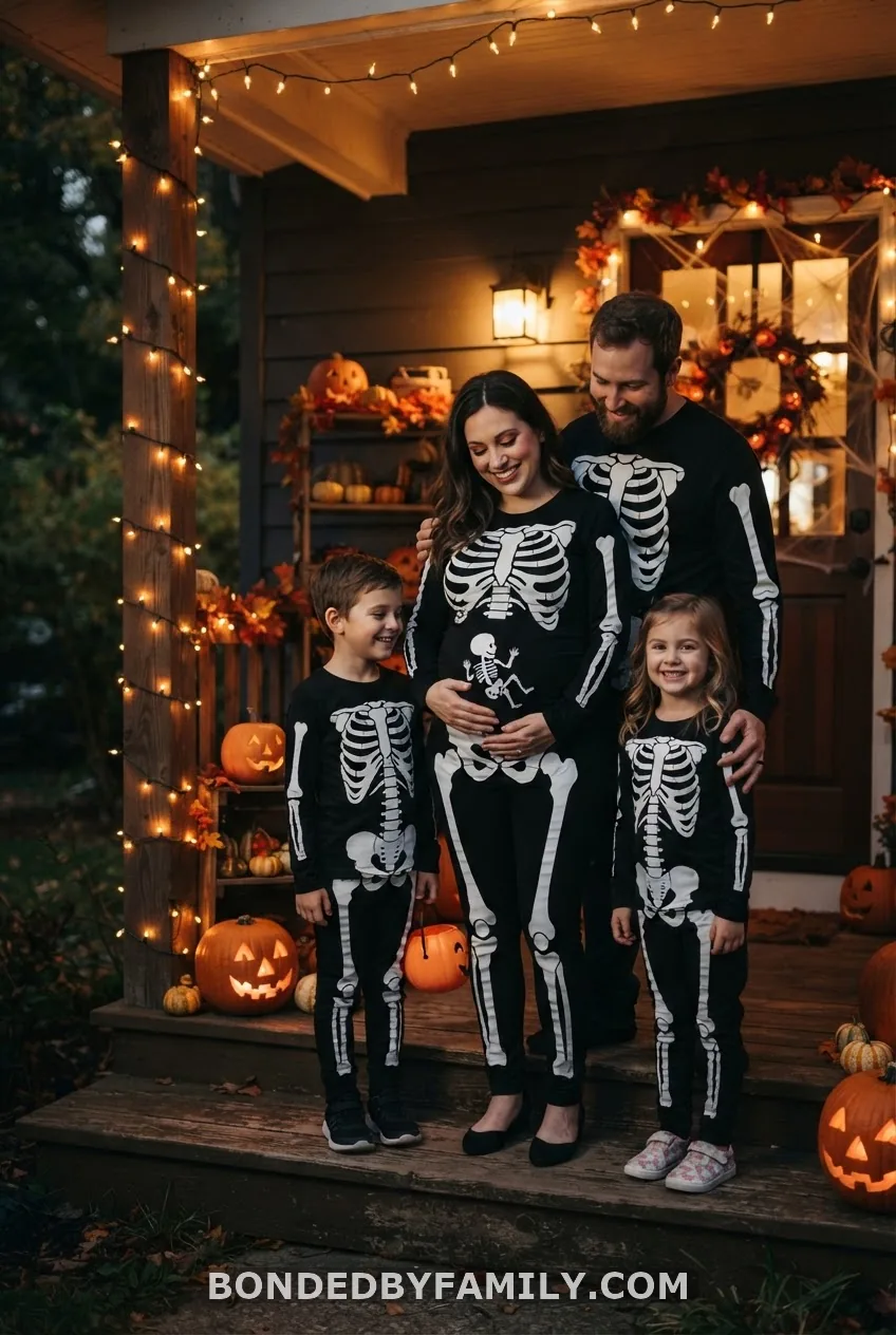 Skeleton Family X-Ray Reveal