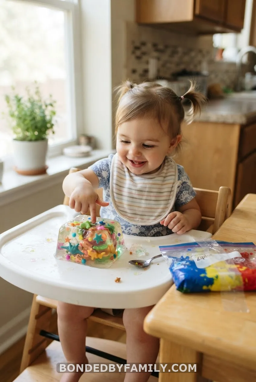 Gelatin Excavation and Squishy Sensory Bags