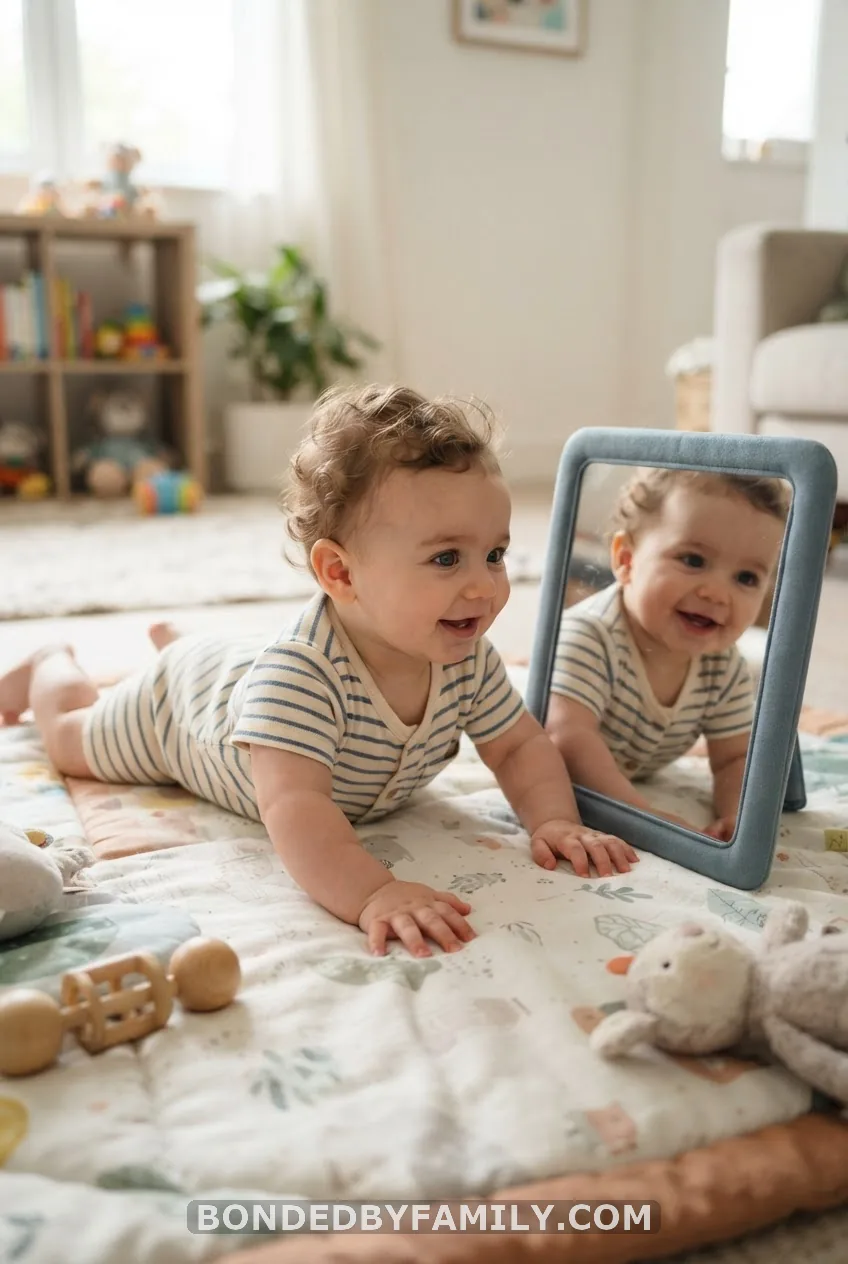 Mirror Tummy Time