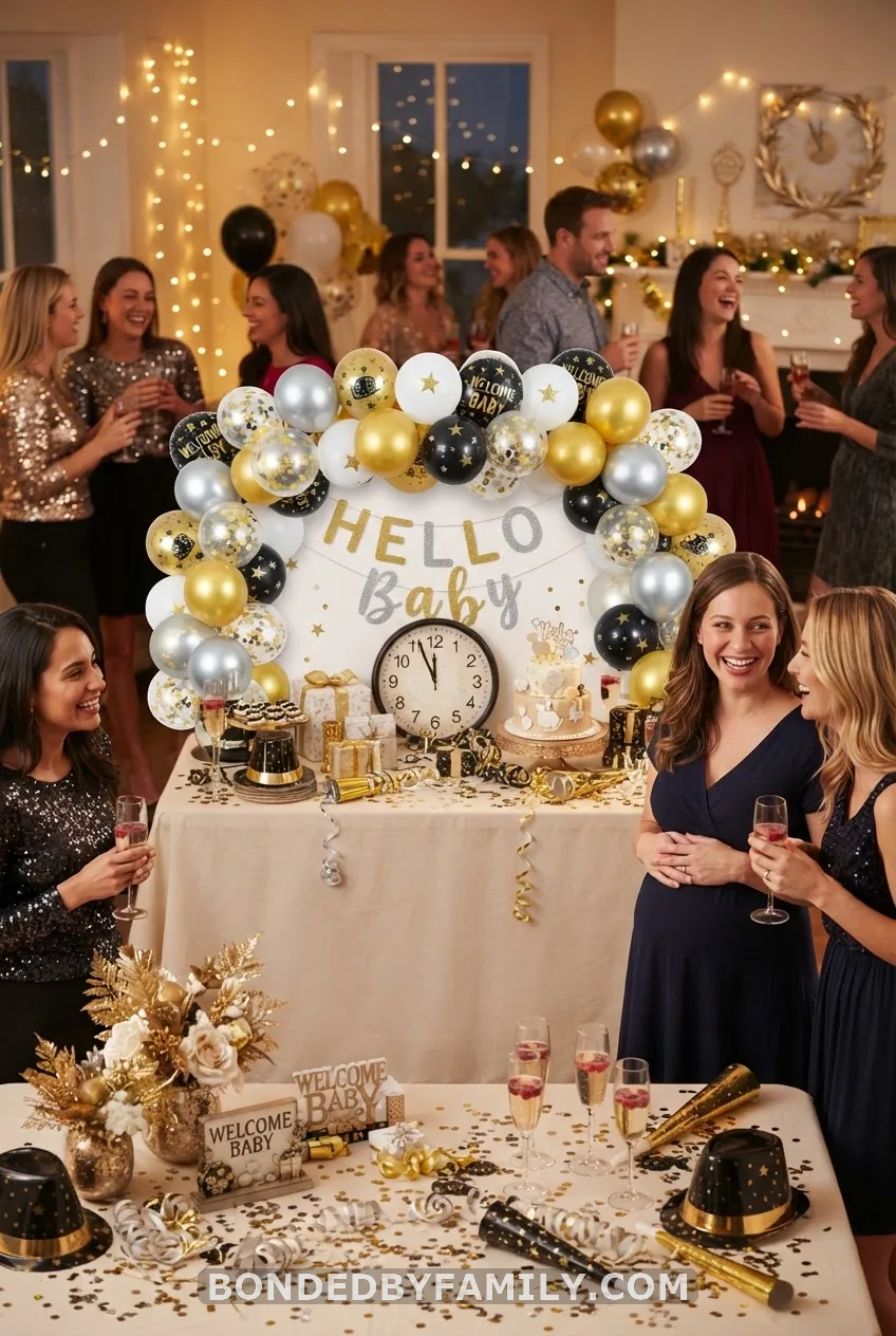 New Year, New Baby: January-Only Sparkle