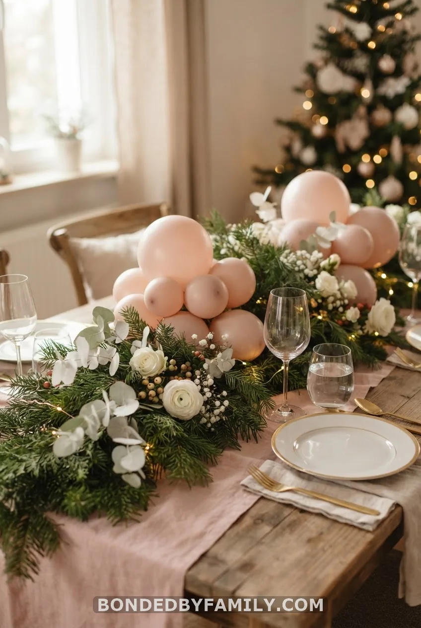 Pink Evergreen: Soft and Girly January Theme