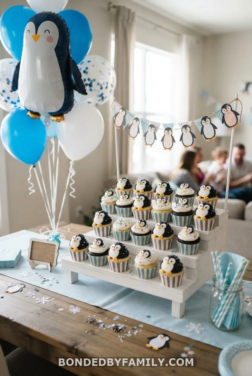 Little Penguin Party: Playful North Pole Theme