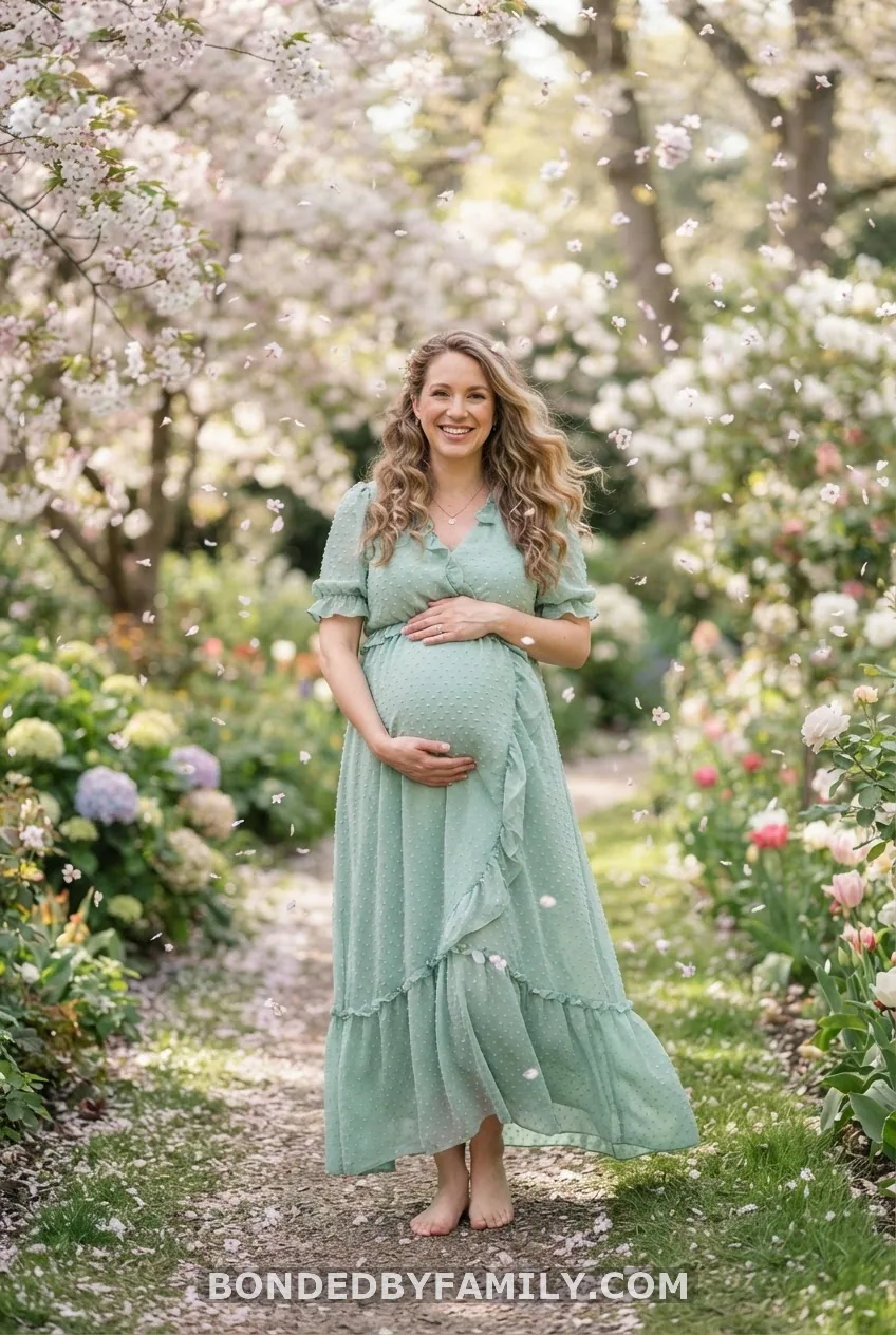 Spring Maternity Photoshoot Outfit