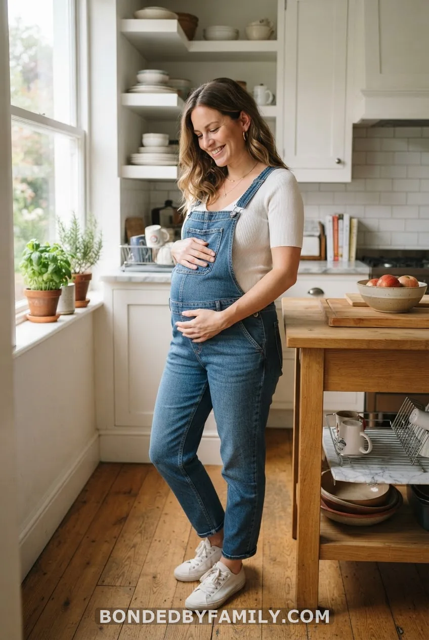 Casual Maternity Photoshoot Outfit