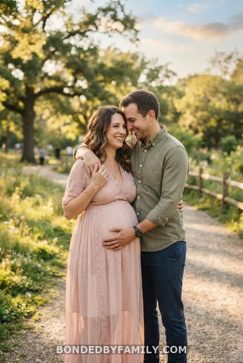 Couples Maternity Photoshoot Outfit