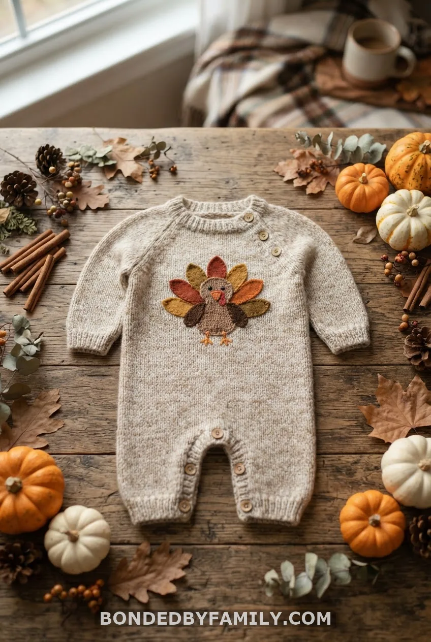 Little Turkey Onesie Reveal