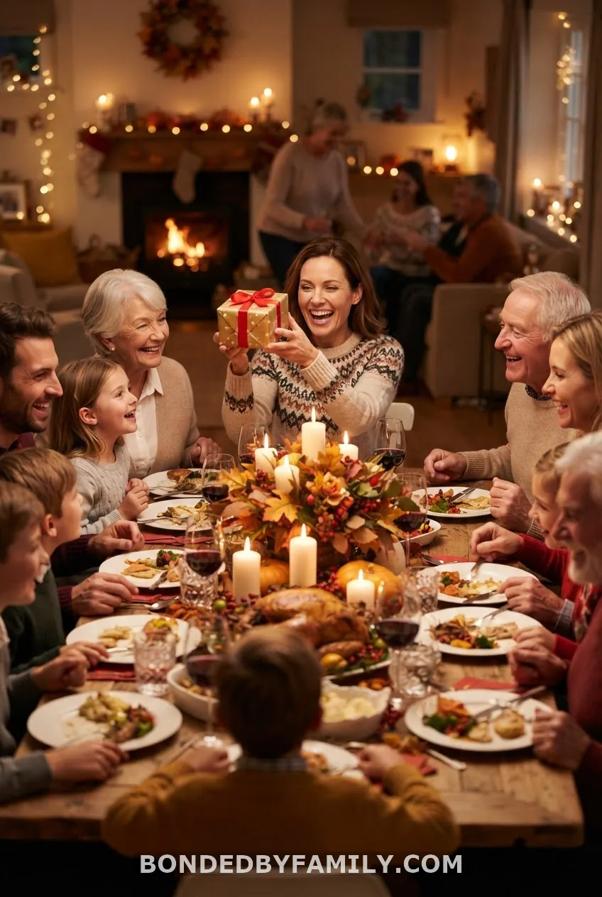 Thanksgiving Dinner Reveal Script