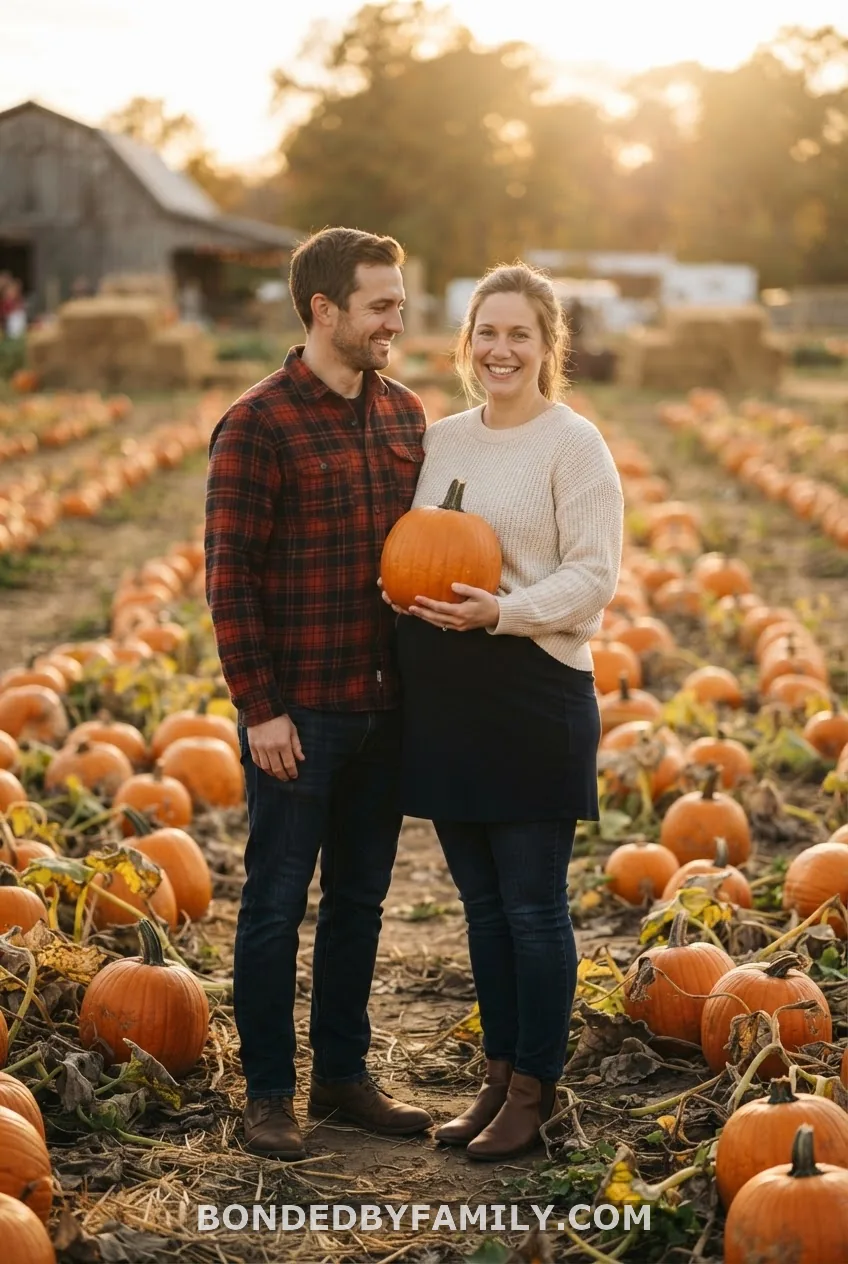 Pumpkin Patch Family Photo