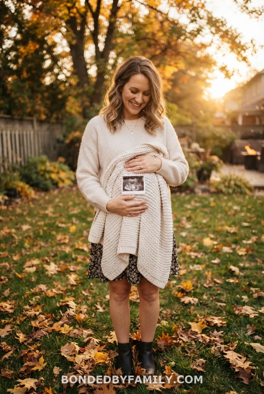Golden-Hour Backyard Letterboard Photoshoot