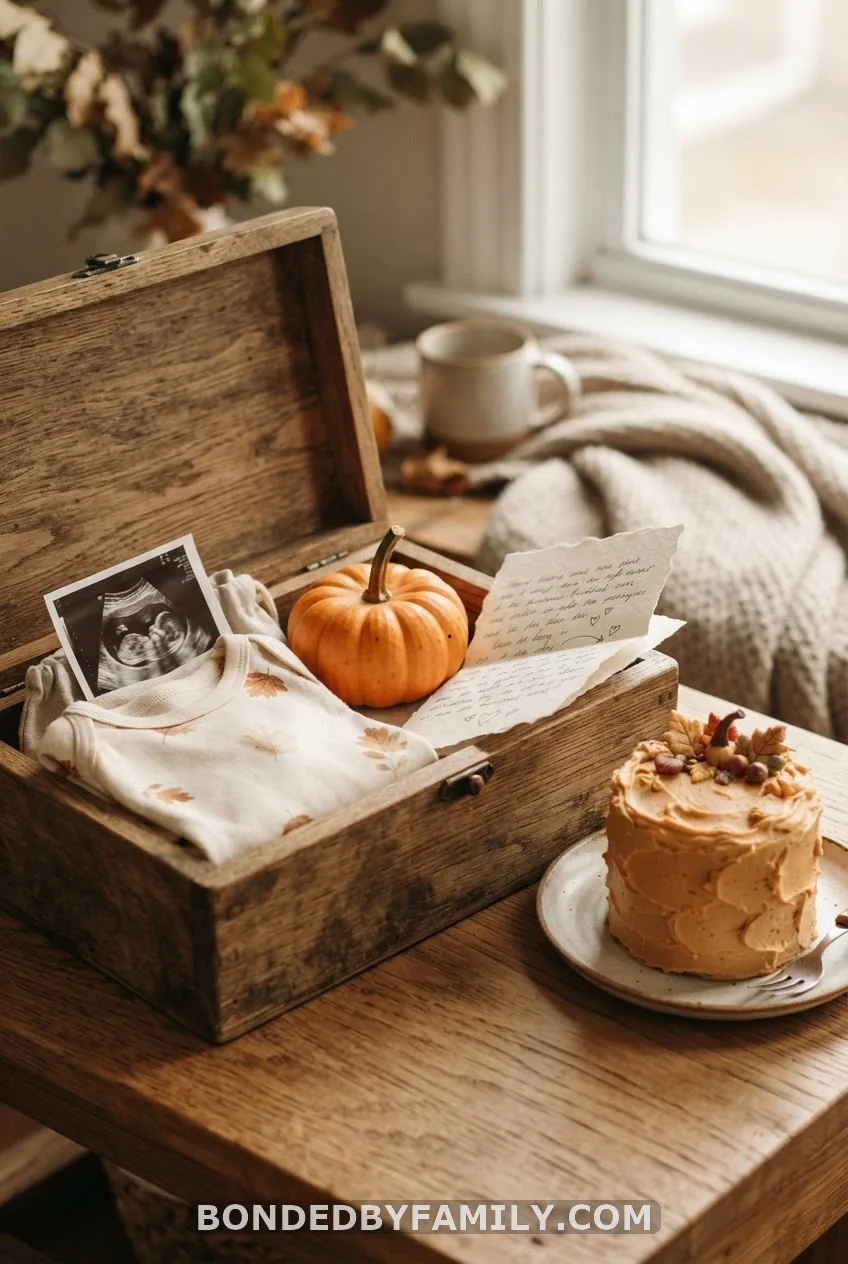 Announcement Box & Reveal Cake Combo