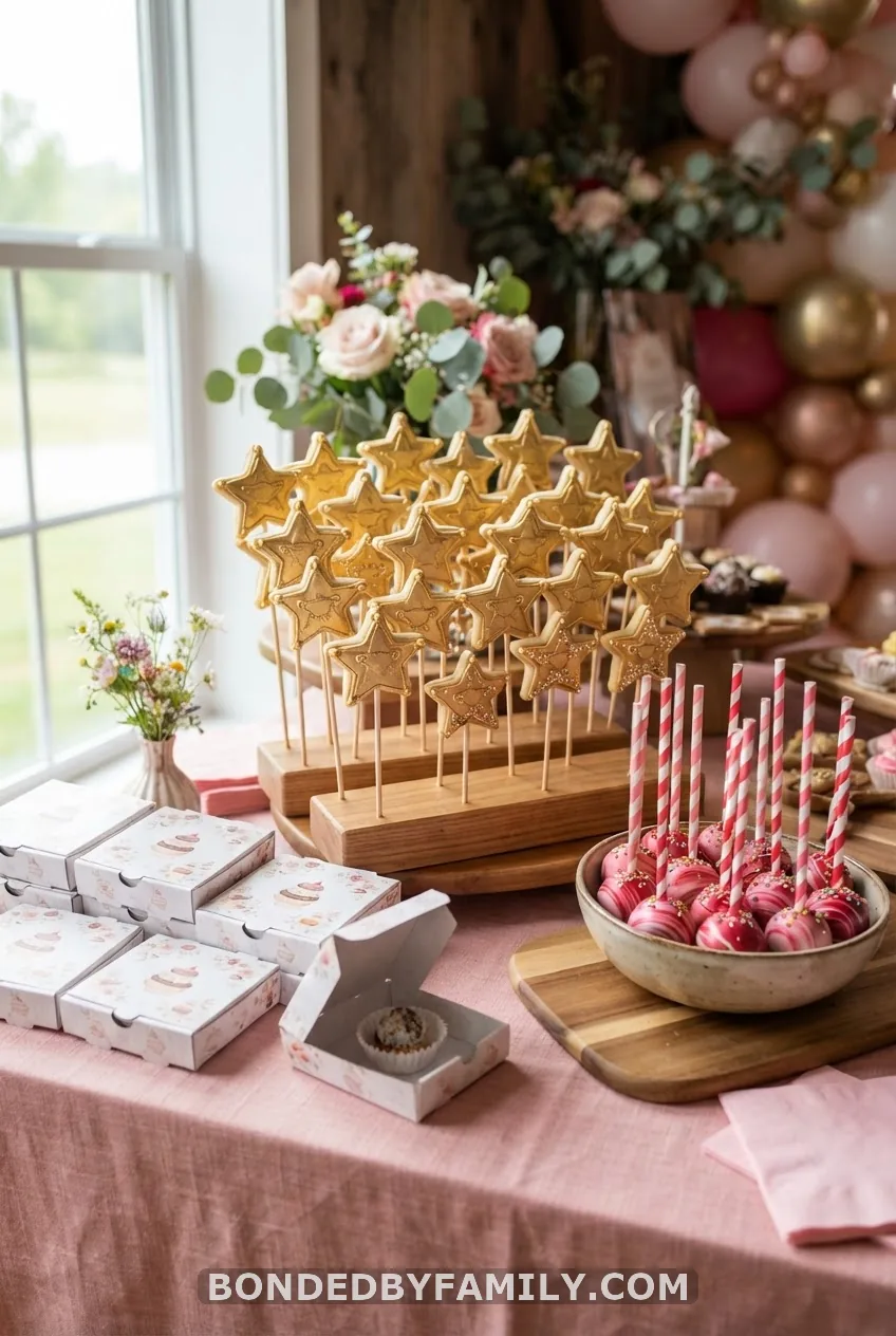 Round Out the Dessert Table With Cookies and Cake Pops