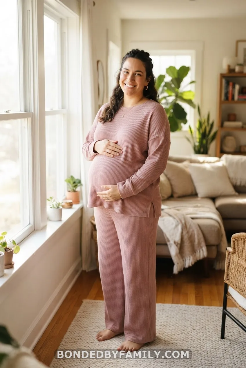 Ribbed Two-Piece Lounge Set